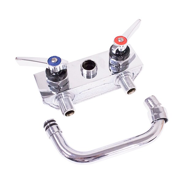 Wall Mt 4" Faucet W/6In Spt.